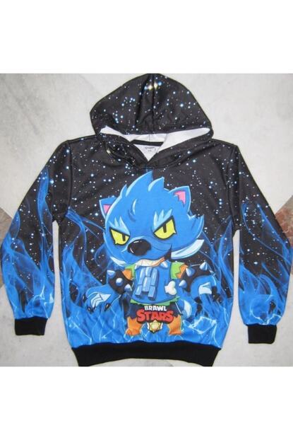 orijin brawl stars kurt adam leon kapisonlu cocuk sweatshirt fiyati yorumlari trendyol