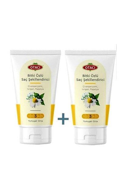 otaci bitkisel sac sekillendirici yumusak orta 150ml x 2 adet fiyati yorumlari trendyol
