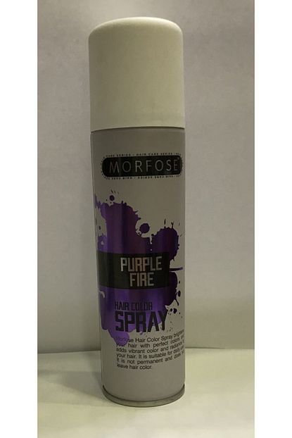 morfose renkli gecici boya sac spreyi 150 ml mor fiyati yorumlari trendyol