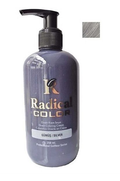Radical Color Su Bazli Sac Boyasi 250 Ml Gumus 8680035541055 Fiyati Yorumlari Trendyol