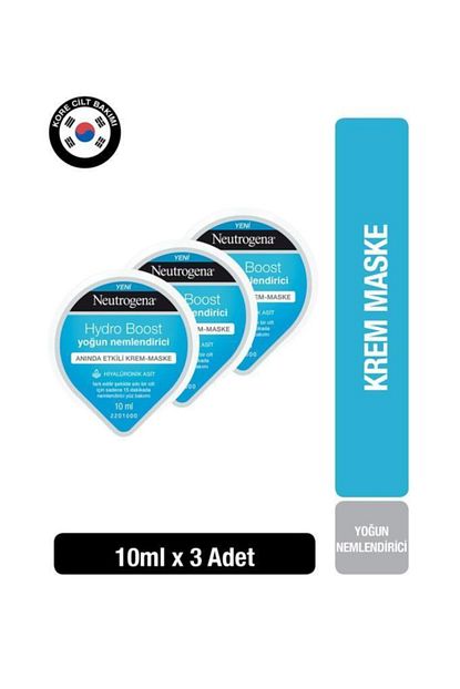neutrogena hydro boost krem maske 10 ml x 3 adet fiyati yorumlari trendyol