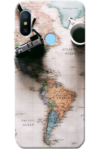 Turkiyecepaksesuar Xiaomi Mi A2 Lite Uyumlu Desenli Kilif Nano Esnek Temperli Ekran Koruyucu Trendyol