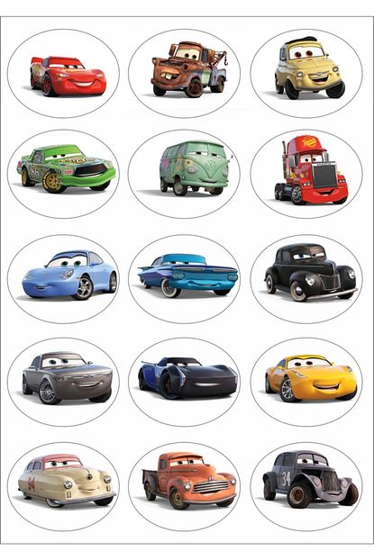 cars simsek mcqueen arabalar cars kuse etiket sticker fiyati yorumlari trendyol