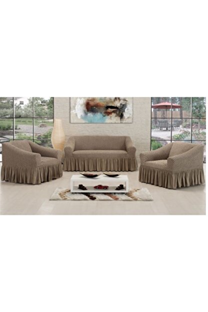 altinkoza 3 3 1 1 maksi petek koltuk ortusu takimi krem fiyati yorumlari trendyol