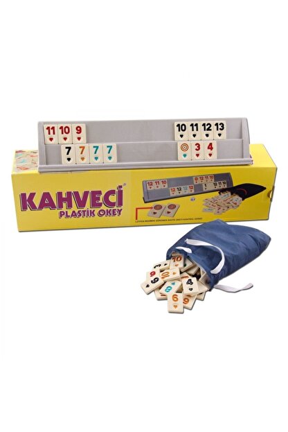 Star Oyun Kahveci Plastik Okey Takimi Trendyol