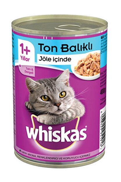 whiskas ton balikli konserve yas mama 400 g fiyati yorumlari trendyol