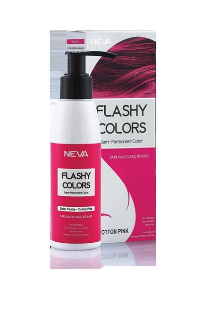 flashy colors yari kalici sac boyasi seker pembe 100 ml fiyati yorumlari trendyol