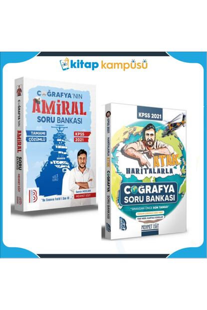 Benim Hocam Yayinlari 2021 Kpss Haritalarla Atak Cografya Ve Amiral Cografya Soru Bankasi Mehmet Eg Trendyol