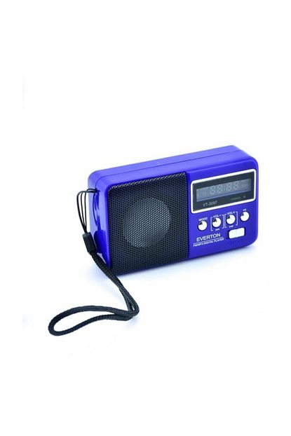 rt 303 muzik kutusu usb radyo mavi