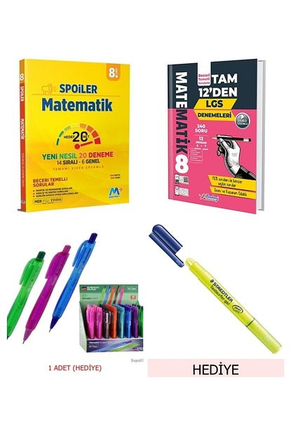marti yayinlari 8 sinif lgs matematik