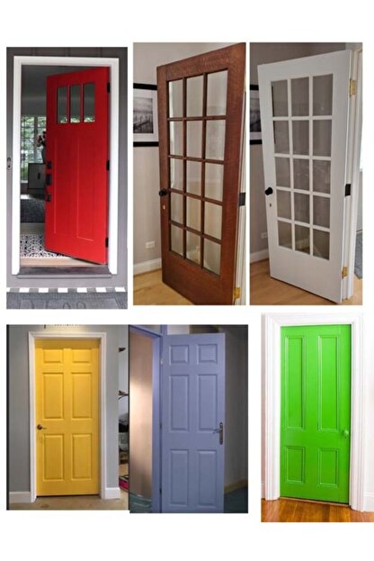 Filli Boya Panel Kapi Boyasi Seti Su Bazli Yari Mat 2 5 L Krem Kullanima Hazir Rulo Band Firca Trendyol