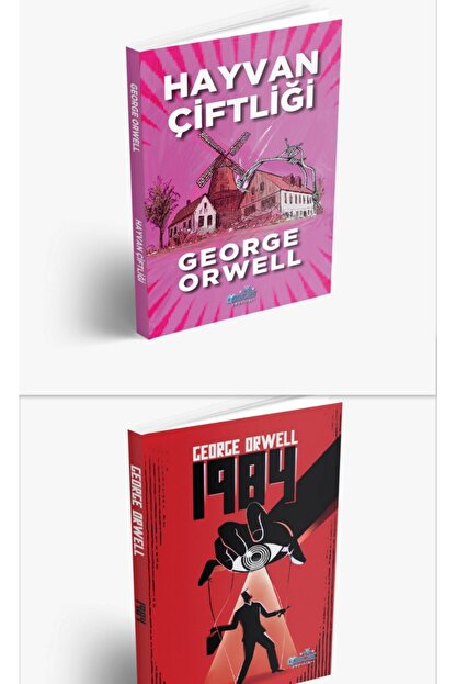 harika kitap hayvan ciftligi 1984 george orwell 2 kitap set fiyati yorumlari trendyol