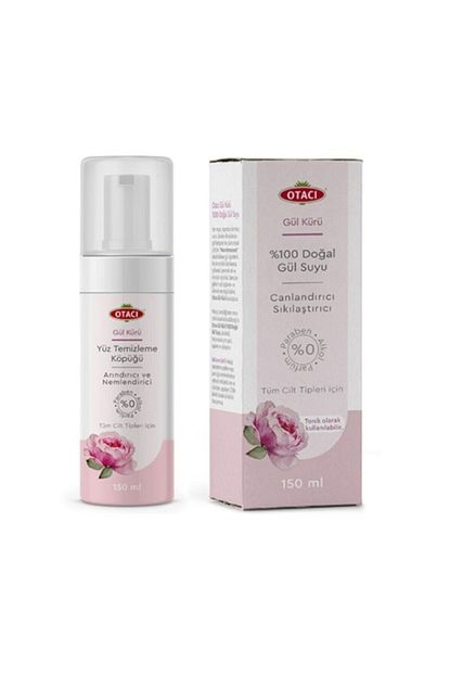 otaci yuz temizleme kopugu 150ml 100 gul suyu tonik 150 ml fiyati yorumlari trendyol