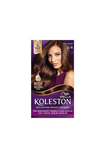 Koleston Kit 3 4 Koyu Kestane Fiyati Yorumlari Trendyol