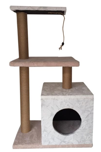 catoys cok fonksiyonlu kedi tirmalama