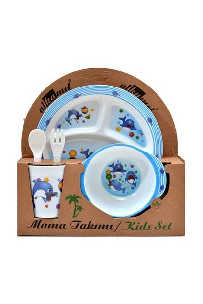 veletto yunus melamin bebek mama tabagi 4 set fiyati yorumlari trendyol