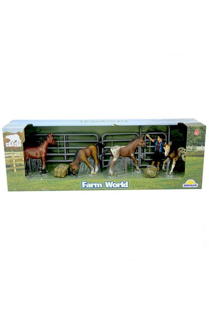 sunman oyuncak farm world ciftlik hayvanlari oyun seti fiyati yorumlari trendyol
