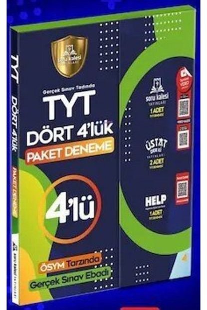 tyt deneme 4 luk paket osym tarzinda