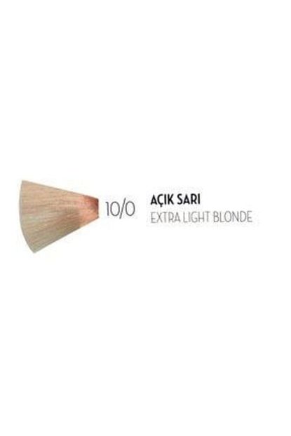 dlr 10 0 acik sari profesyonel sac boya