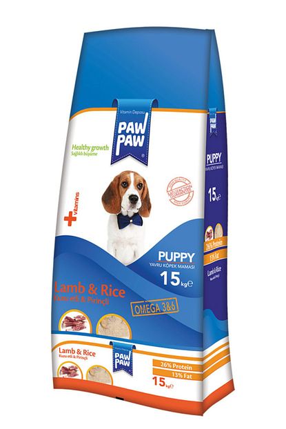 Paw Paw Kuzu Etli Ve Pirincli Yavru Kopek Mamasi 15 Kg Trendyol