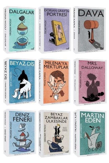 indigo modern dunya klasikleri seti 9 kitap