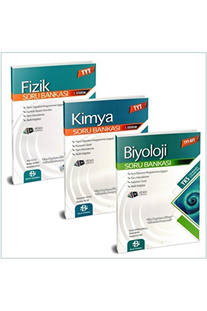 Bilgi Sarmal Yayinlari Tyt Fizik Kimya Biyoloji Soru Bankasi Seti Yeni 2021 Fiyati Yorumlari Trendyol
