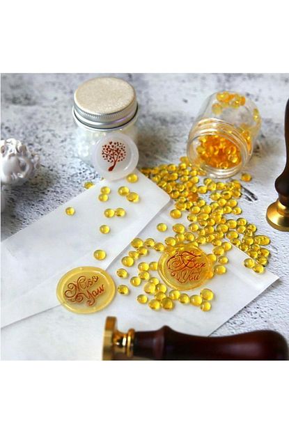 profisher balmumu eritme mumu wax muhur kaucuk seffaf ve amber parcaciklar fiyati yorumlari trendyol