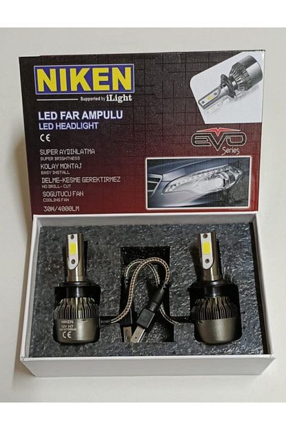 niken niken h7 led xenon evo serisi far ampul fiyati yorumlari trendyol