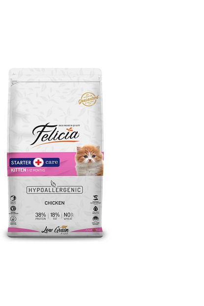 Felicia Az Tahilli Yavru Tavuklu Hypoallergenic Kedi Mamasi 12 Kg Trendyol