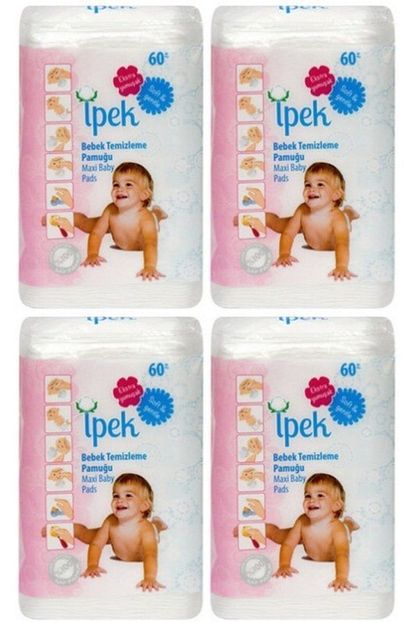 Ipek Ipek Maxi Bebek Temizleme Pamugu 60 Li 4 Adet Trendyol