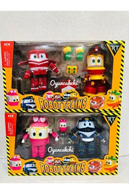 Oyuncakchi Robot Trenler Oyuncak Figur Seti Kay Alf Selly Duck 4 Lu Set Trendyol