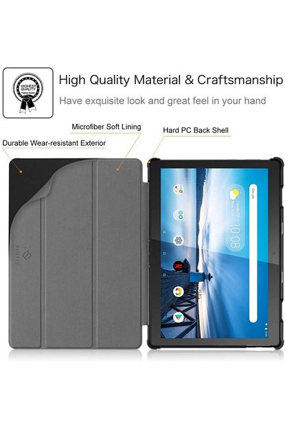 Haweel Lenovo Tab M10 10 1 Inch Tb X605l Standli Ultra Ince Deri Kilif Trendyol
