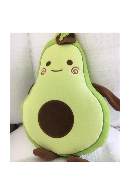 Kostebek Avokado Emoji Yastik 48 Cm Trendyol