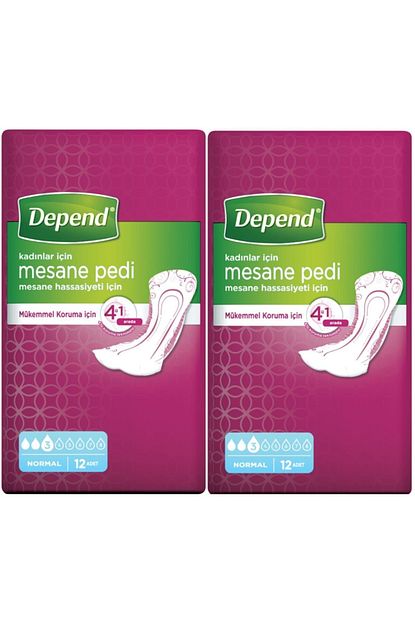 Depend Kadin Mesane Pedi Normal 24 Adet Trendyol