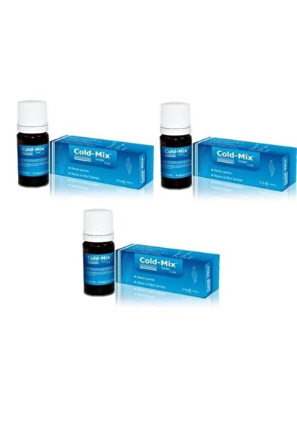 Cold Mix Inhaler Burun Damlasi 5ml 3 Adet Trendyol