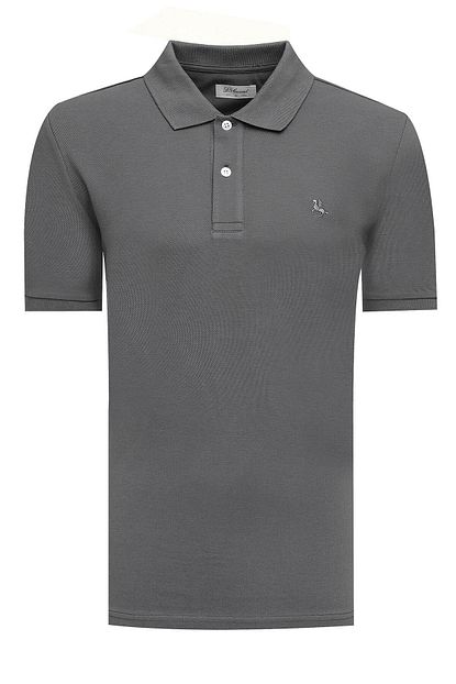 D S Damat Ds Damat T Shirt Regular Fit Antrasit Renk Trendyol