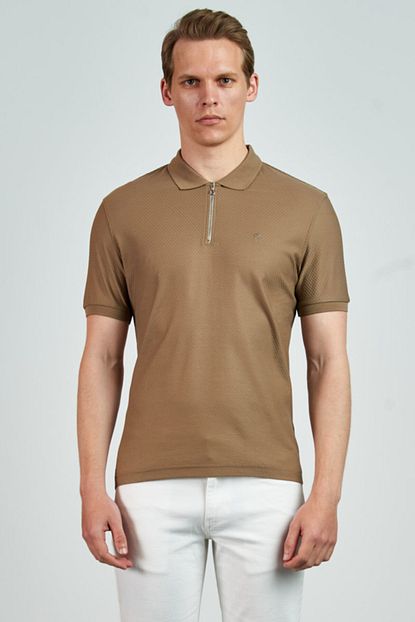 Giovane Gentile Erkek Kahverengi T Shirt Lc0655202135 Trendyol