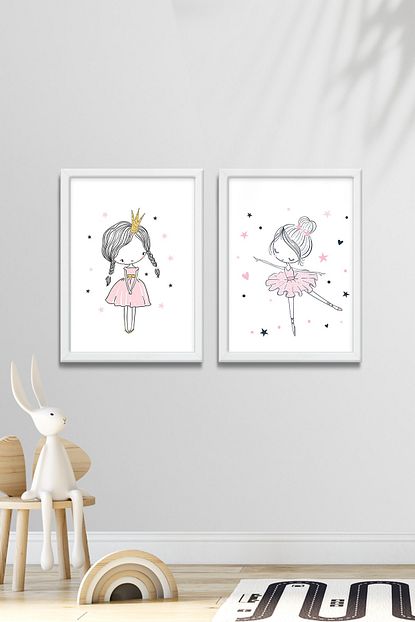 Norm Design Bebek Cocuk Odasi Cerceveli Poster Tablo Seti Trendyol