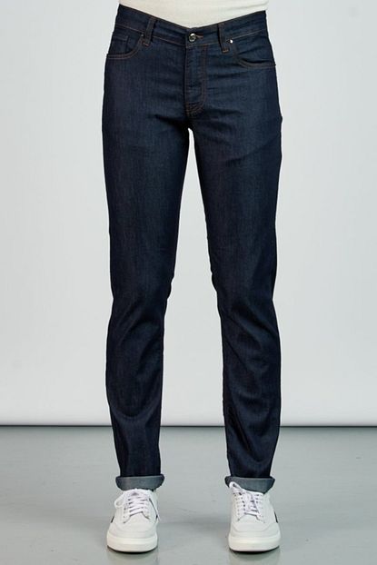 Giovane Gentile Erkek Lacivert Giovane G Designers Pantolon Denim Gcj383209935 Trendyol