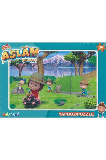 Adeland Trt Cocuk Aslan Buluscu 48 Parca Puzzle Trendyol