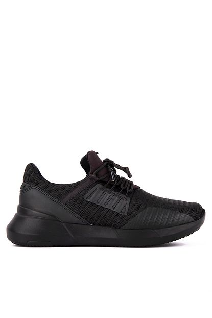 Slazenger Zeru Kosu Yuruyus Erkek Ayakkabi Siyah Trendyol