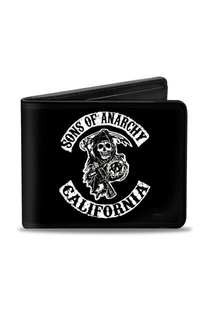Kostebek Sons Of Anarchy Logo Erkek Cuzdan Trendyol