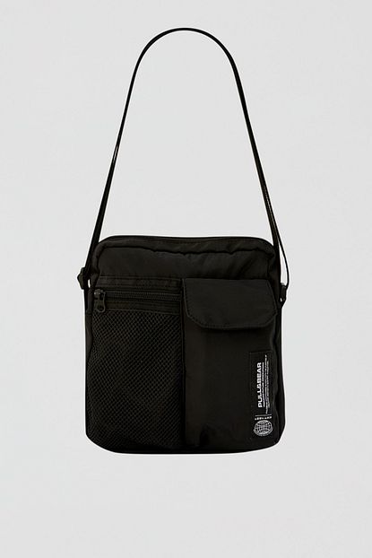 Pull Bear Erkek Siyah Capraz Askili Canta 05822536 Trendyol