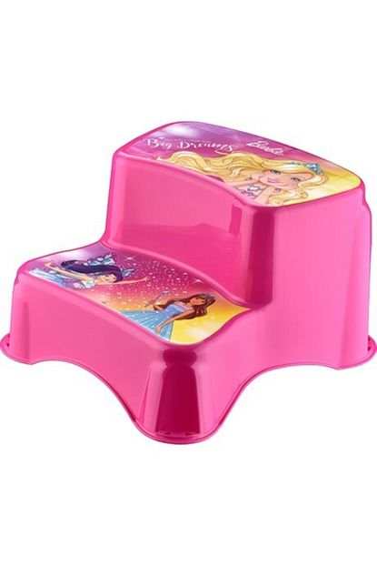 Cosargroup Barbie Lisansli Tuppex Cocuk Basamak Tabure Kaymaz Taban Trendyol