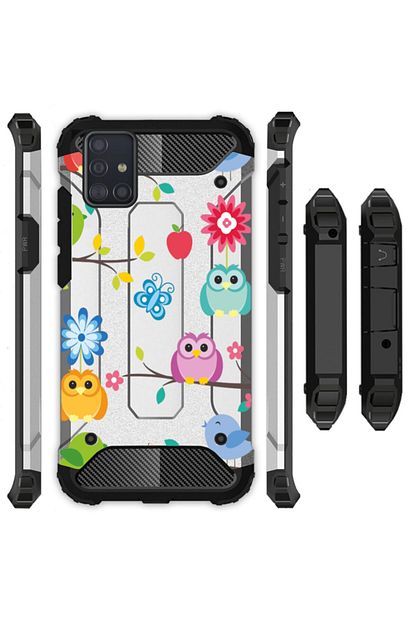 Cupcase Samsung Galaxy S10 Lite Kilif Desenli Sert Korumali Zirh Tank Kapak Renkli Kanatlar Trendyol