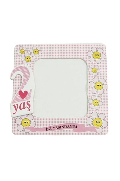 Partini Sec 25 Adet Pembe Kiz 2 Yas Cerceve Magnet Dogum Gunu Parti Malzemesi Trendyol