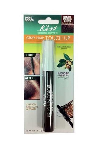 Kiss Beyaz Sac Kapatici Kizil Kahve Brush In Color 731509502626 Trendyol