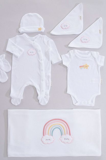Chakra Rainbow Yeni Dogan Hastane Cikisi Beyaz Trendyol