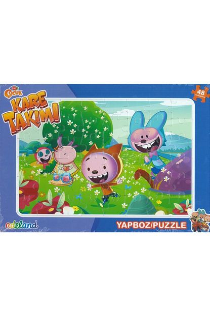 Adeland Trt Cocuk Kare Takimi 48 Parca Puzzle Trendyol
