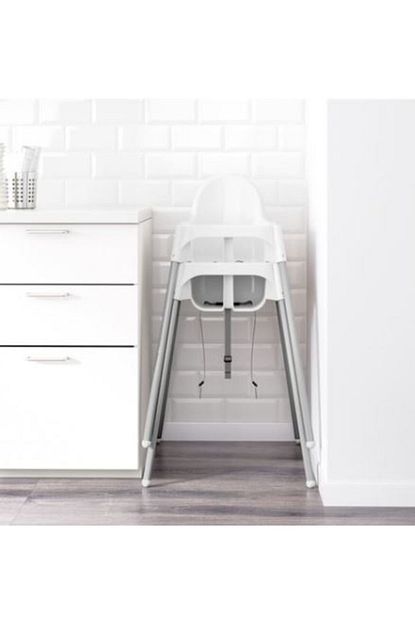 Deneme Zamani Ikea Antilop Mama Sandalyesi Beyaz Trendyol